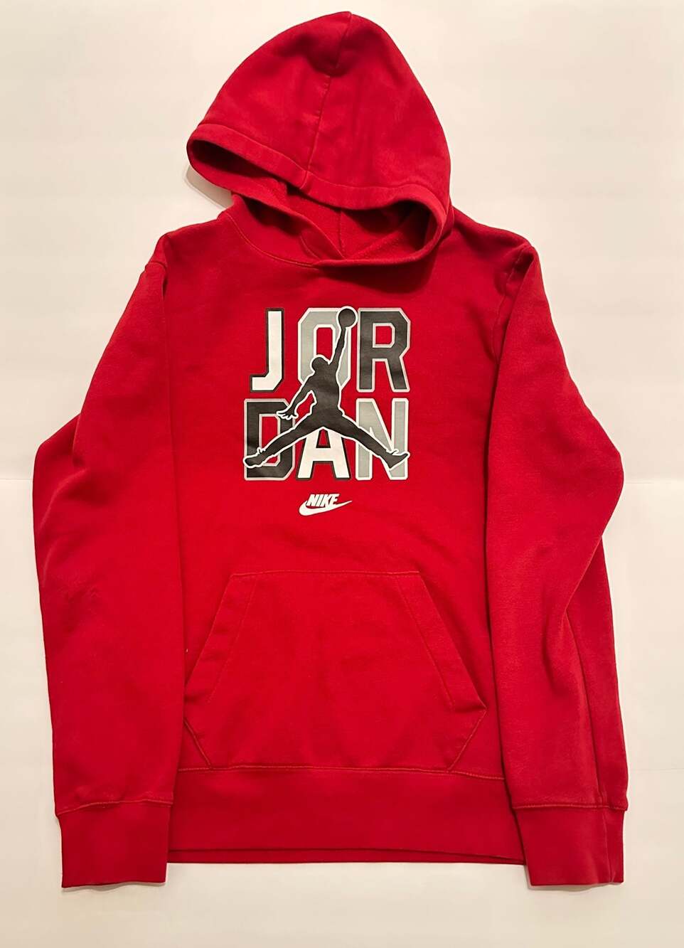 Jordan Big Boys' Sport DNA Hoodie - Red, Size XL
